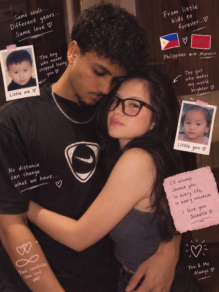 Saad and Jeshellie Holding Each Other